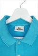 VINTAGE LACOSTE BLUE SKY POLO SHIRT IN BLUE M