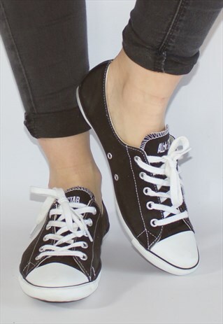 RETRO LOW BLACK CONVERSE TRAINERS