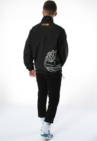90S VINTAGE RARE TIMBERLAND SHELL WINDBREAKER JACKET 13328