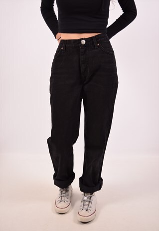 VINTAGE LEE STRAIGHT JEANS BLACK