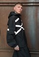 REFLECTIVE TRACKSUIT BAGGY SPORTS SET HOODIE AND BEAM JOGGER