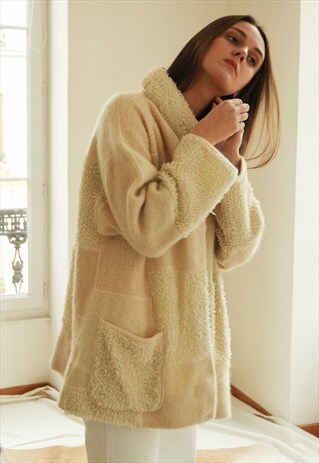 RARE ESCADA PATCHWORK COAT