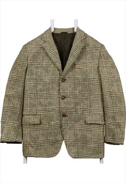 Vinted Harris Tweed 90's Tweed Wool Jacket Blazer 40 Green