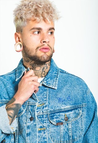 VINTAGE 80S ORIGINAL LEE BASIC DENIM JACKET / S6715