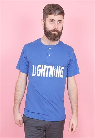 VINTAGE LIGHTNING BASEBALL T-SHIRT /R6028