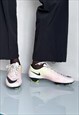 VINTAGE Y2K OMBRE FOOTBALL TRAINERS IN WHITE/YELLOW/PINK