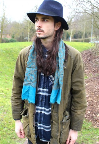 VINTAGE 70S MOD PAISLEY SCARF - SAMMY - INDIE