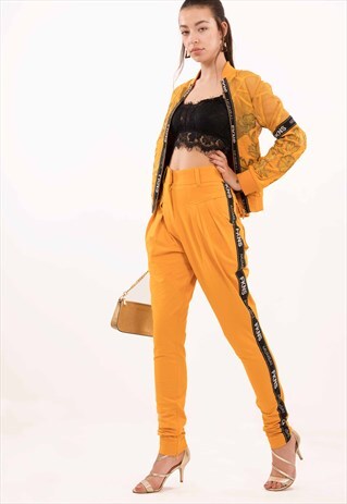 FKNS YELLOW NARROW PANTS