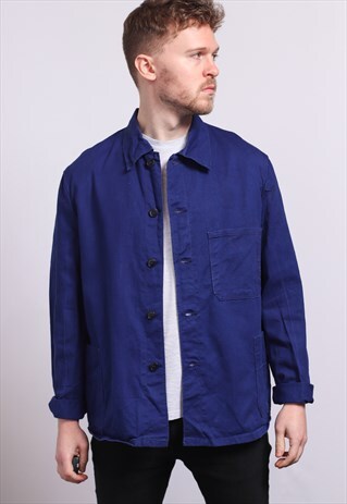 VINTAGE CHORE JACKET WORKER JACKET