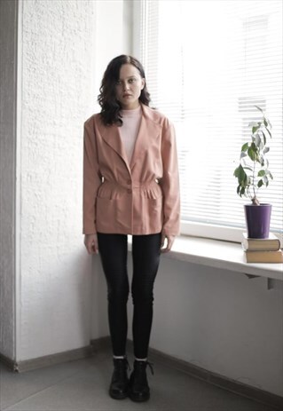VINTAGE 80'S PEACH JACKET