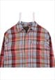 VINTAGE 90'S ALLOWAY CLASSICS SHIRT TARTENED LINED BUTTON