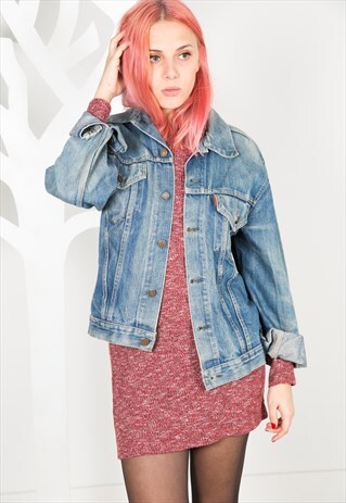 VINTAGE 80'S LEVI'S DENIM JACKET / S0256