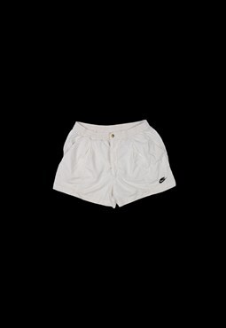Vintage 90s Nike Embroidered Logo Shorts in White