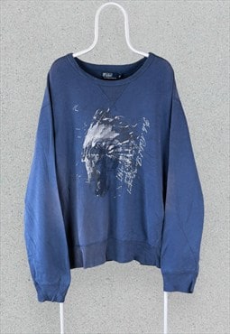 Polo Ralph Lauren Native American Sweatshirt Mens XXL