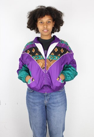 VINTAGE PURPLE BOLO JACKET