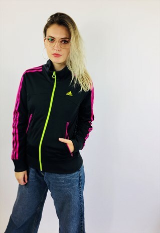 VINTAGE ADIDAS CLASSIC 3 STRIPE TRACKSUIT JACKET