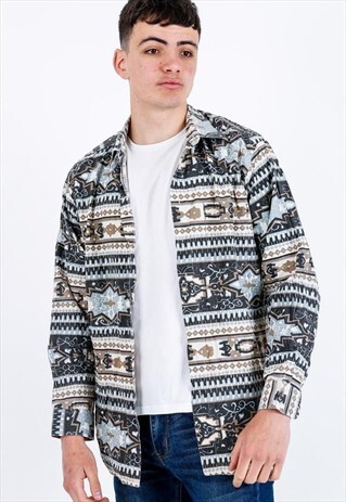 VINTAGE PATTERNED SHIRT S407