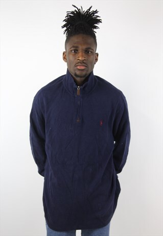 VINTAGE POLO RALPH LAUREN 1/4 ZIP JUMPER
