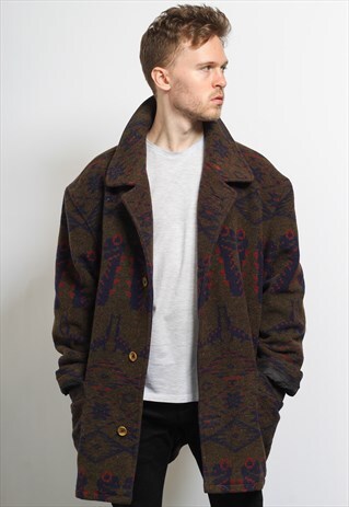 VINTAGE AZTEC INCA JACKET