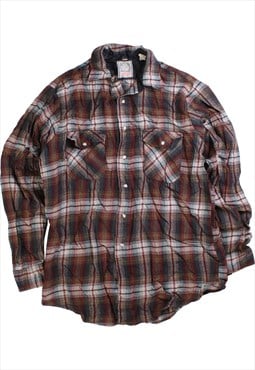 Vintage 90's Outdoor Exchange Shirt Check Long Sleeve