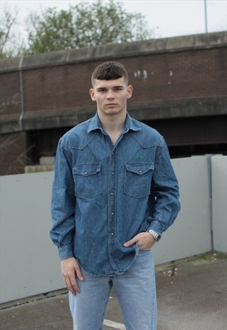 VINTAGE DENIM BEST COMPANY SHIRT