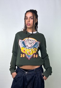 Green y2ks Versace Sweatshirt