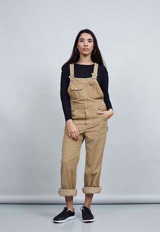 VINTAGE CAMEL BROWN CORDUROY DUNGAREES