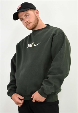VINTAGE GREEN NIKE SWEATSHIRT