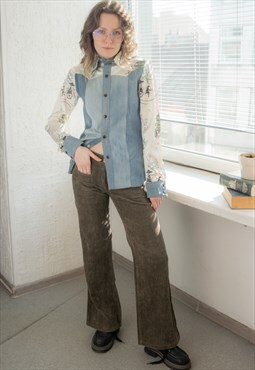 Vintage 90's Brown Corduroy Trousers