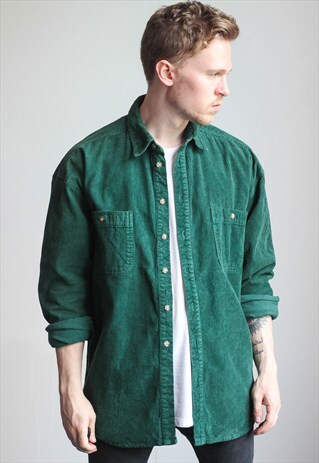 VINTAGE OVERSIZED CORDUROY SHIRT
