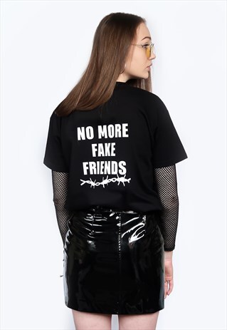 NO MORE FAKE FRIENDS T-SHIRT