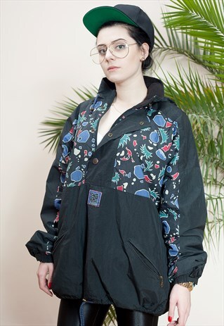 VINTAGE COLOUR BLOCK WINDBREAKER
