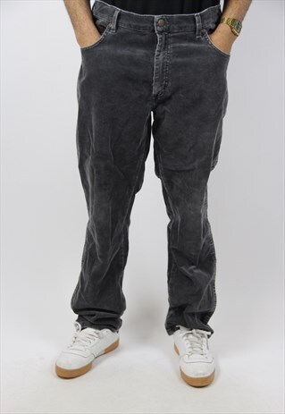 VINTAGE WRANGLER CORD GREY JEANS