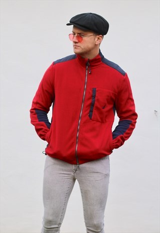 NAUTICA USA MINIMALIST FLEECE JACKET