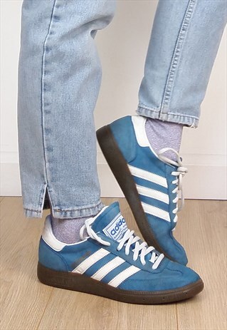 VINTAGE ADIDAS SPEZIAL SPECIAL BLUE SUEDE / UK 6.5 / EU 40