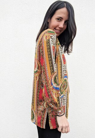 VINTAGE SILK SHIRT