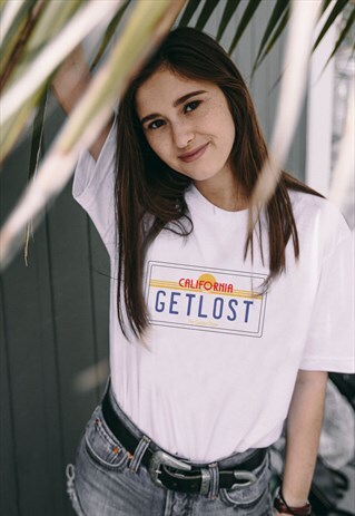 GET LOST GRAPHIC T-SHIRT