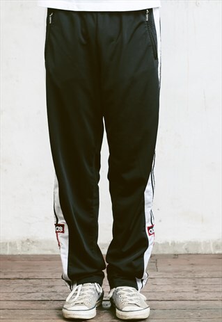 VINTAGE ADIDAS SNAP PANTS