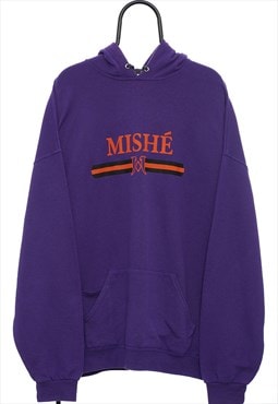 Vintage Miche Graphic Purple Hoodie Womens