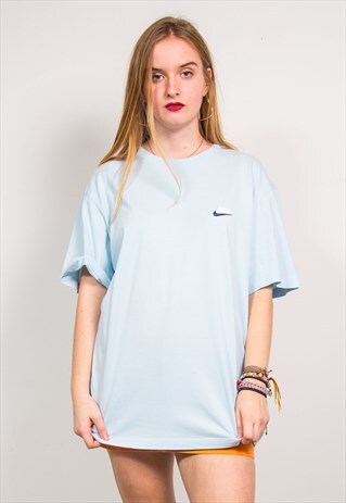 NIKE VINTAGE 90'S LIGHT BLUE SHORT SLEEVE T-SHIRT