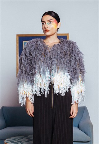 HAND MADE FLUFFY JACKET II
