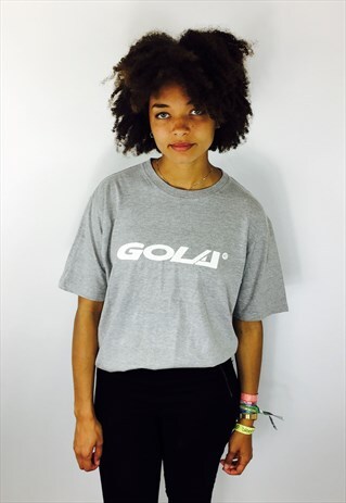 GOLA LOGO GREY T SHIRT
