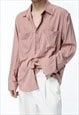 Men's French gentle solid color shirt SS24 Vol.2