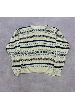 Vintage Knitted Jumper Men's XL