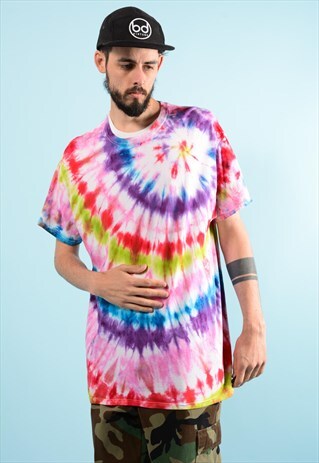 TIE DYE FESTIVAL TEE SHIRT