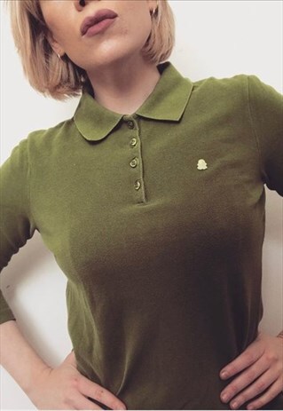 90S VINTAGE POLO TOP