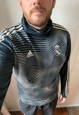 2018-19 Real Madrid adidas x Parley Pre Match Top