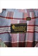 VINTAGE 90'S ALLOWAY CLASSICS SHIRT TARTENED LINED BUTTON