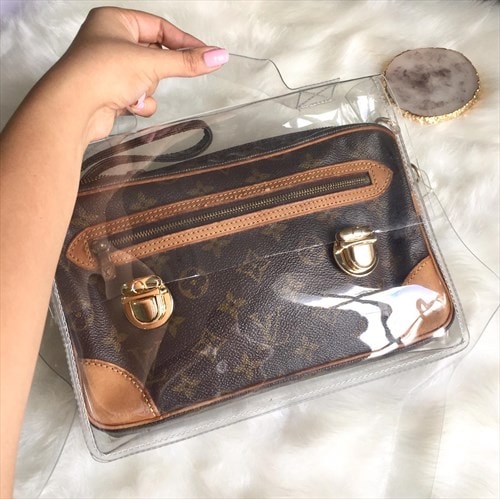 LOUIS VUITTON Monogram Pochette Marly Dragonne 22 1222488