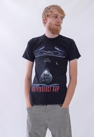 1996 VINTAGE MENS INDEPENDENCE DAY CENTURY FOX FILM T-SHIRT